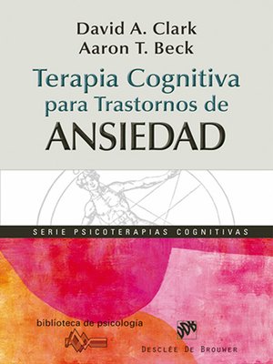 cover image of Terapia cognitiva para trastornos de ansiedad